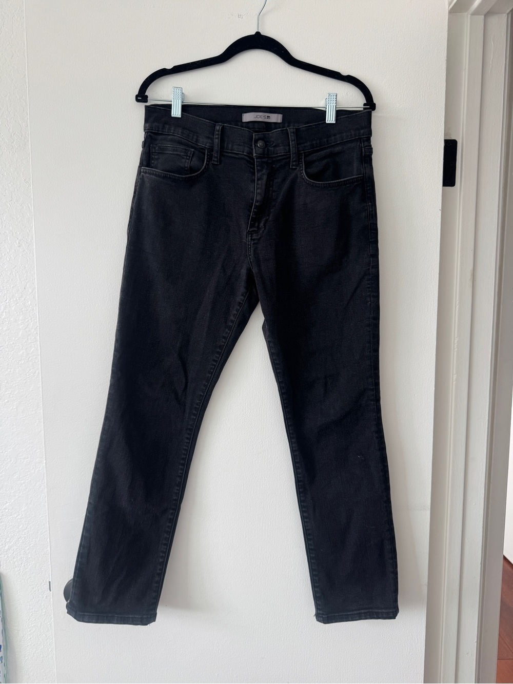 Joe’s Jeans Black Slim Straight Denim Jeans | Men’s 30 | Premium Stretch